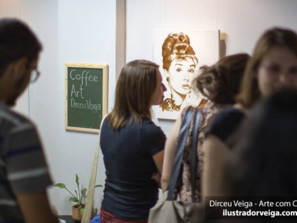 Exposição Arte com Café - Dirceu Veiga