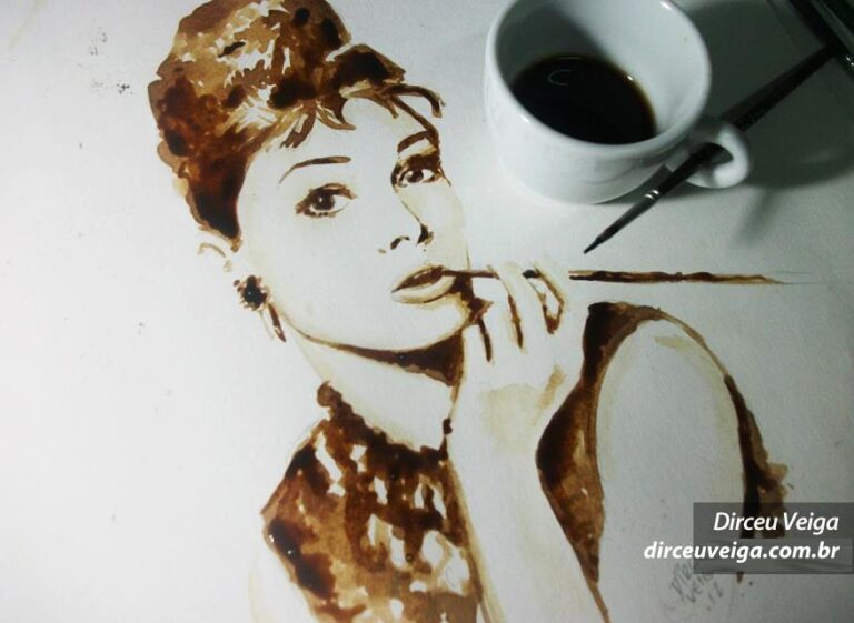 Pintura com Café - Coffee Art