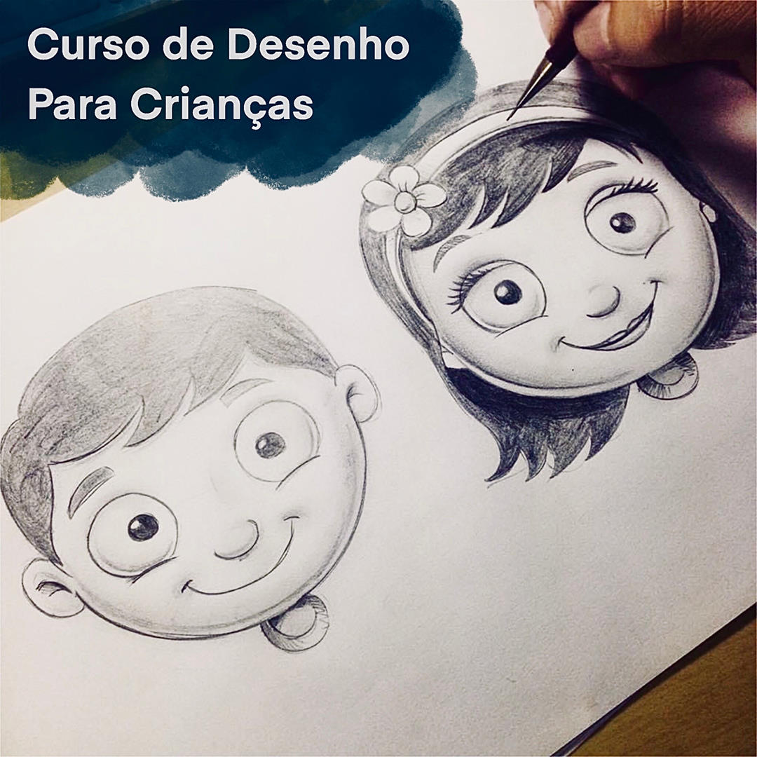 Curso De Desenho Para Crianças Curso Ilustrador Veiga Dirceu Veiga