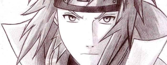 Desenhando - Minato Namikaze.