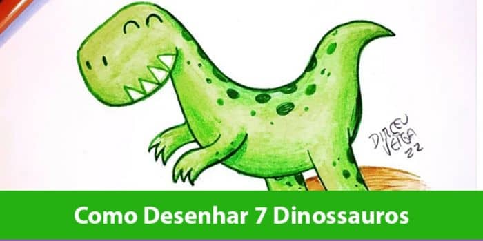 Curso Como Desenhar Dinossauros