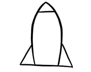 Como Desenhar um Foguete - Desenhos para Desenhar - Ilustrador Veiga