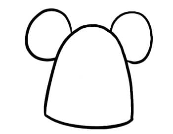 como desenhar um ratinho - tutorial de desenho