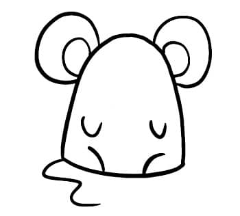 como desenhar um ratinho - tutorial de desenho