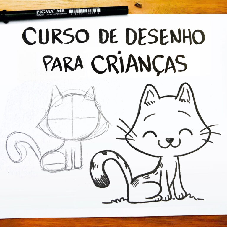 Método Traço Infantil – Curso de Desenho para Crianças em Estilo Infantil