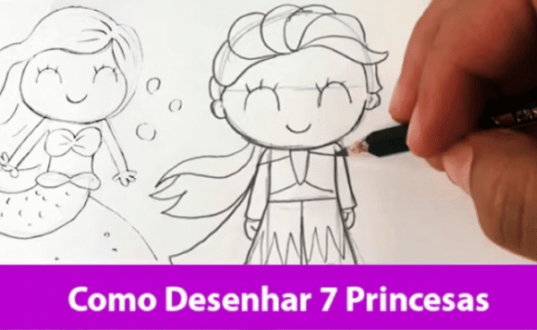 Como Desenhar Princesas