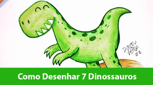 Como Desenhar Dinossauros