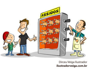 Ilustração Cartum