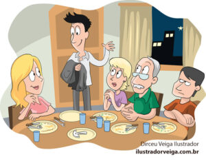 Ilustração Cartum
