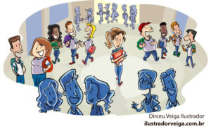 Ilustração Cartum
